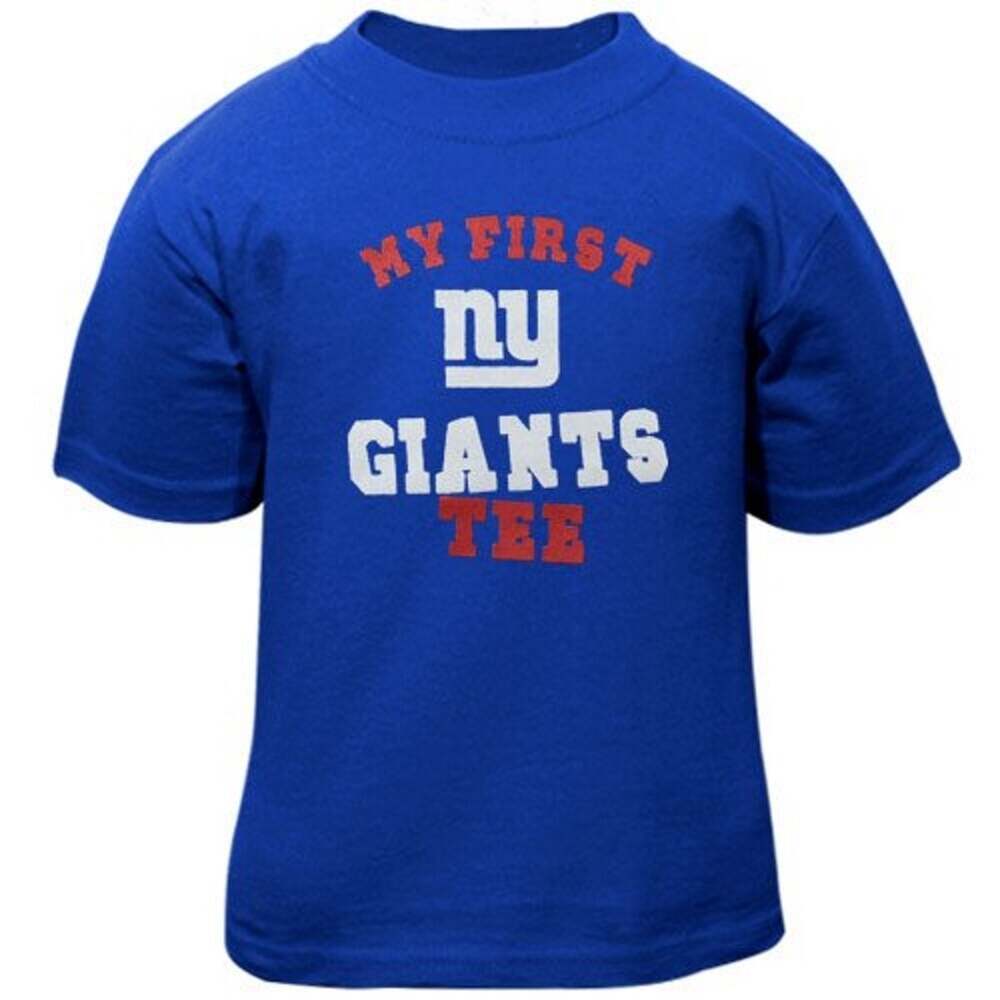 New York Giants Infant "My First" Blue Tee (18M)